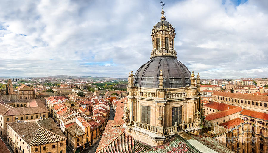 Bierdview of historic city of Salamanca Photograph by JR Photography