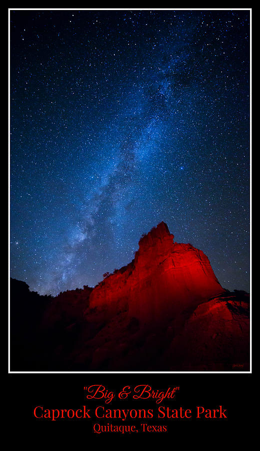 Big and Bright - Caprock Canyons Photograph by Stephen Stookey