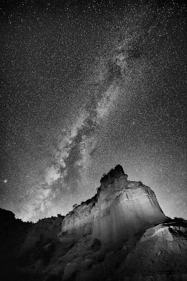 Big and Bright in Black and White Photograph by Stephen Stookey