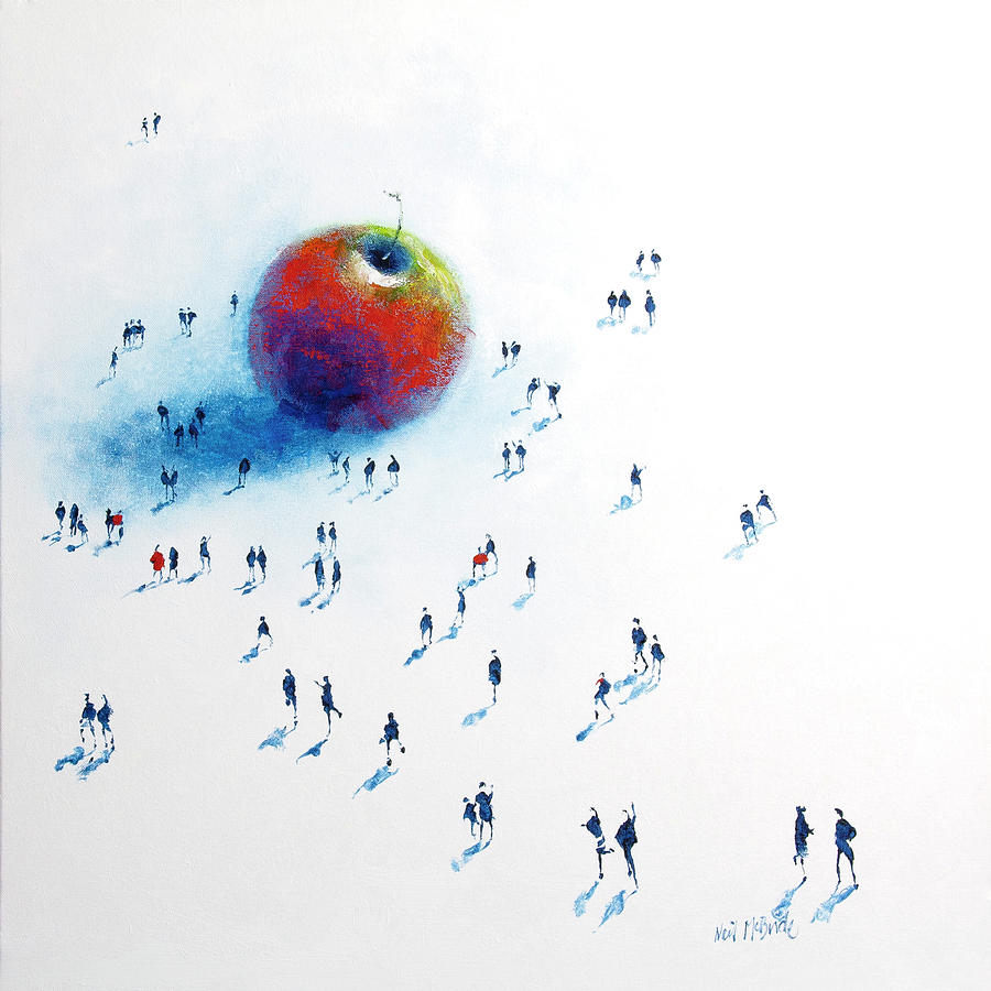 Big Apple 2 Painting by Neil McBride