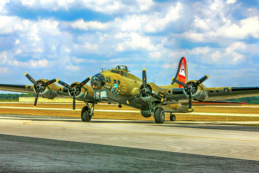 Big Bad Boeing B17 Photograph by Chris Smith