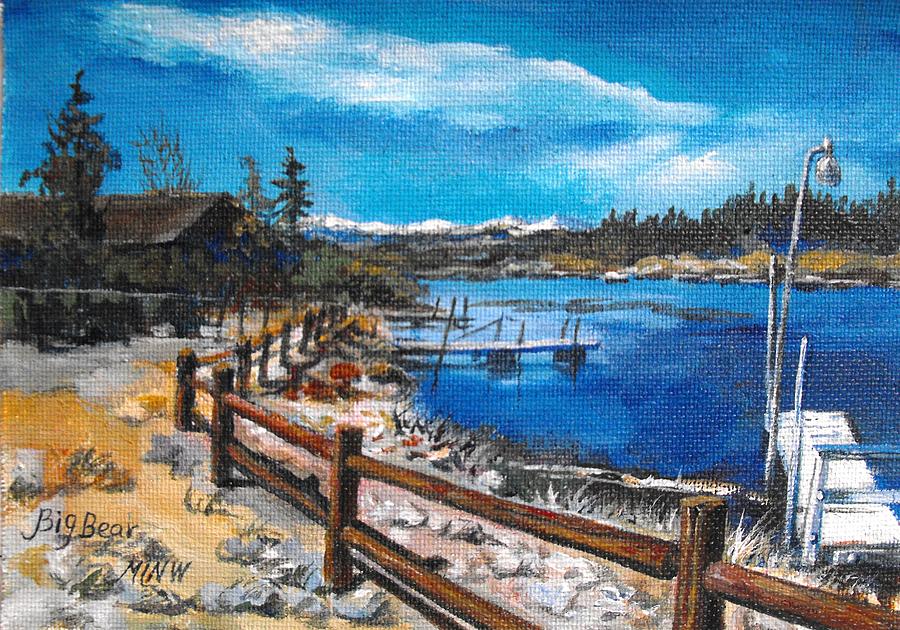 Big Bear Lake 3 Painting by L R B