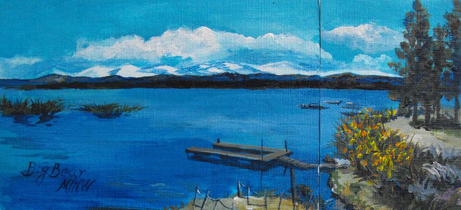 Big Bear Lake 5 Painting by L R B