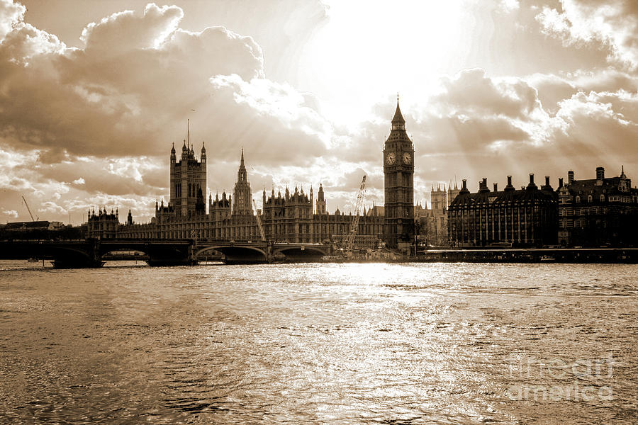 Big Ben and the Houses of Parliament in London Photograph by Patricia Hofmeester