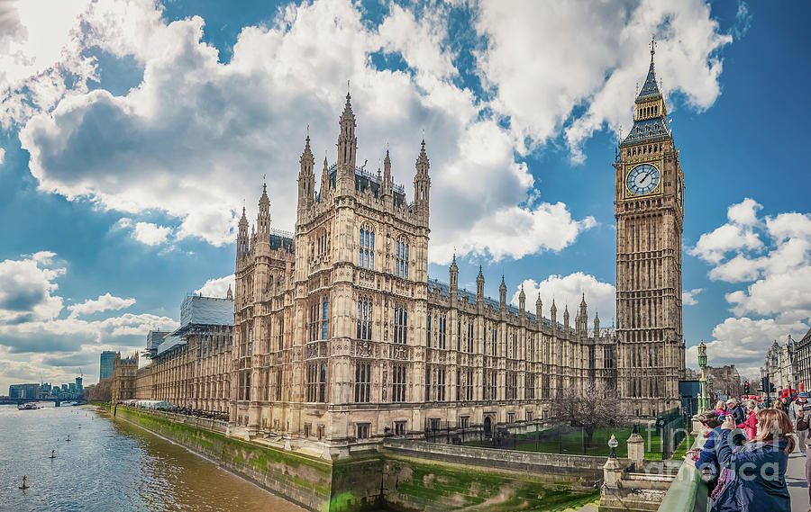 Big Ben Photograph - Big Ben and Parliament Building by Mariusz Talarek