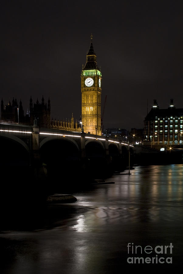 London Photograph - Big Ben by Ang El