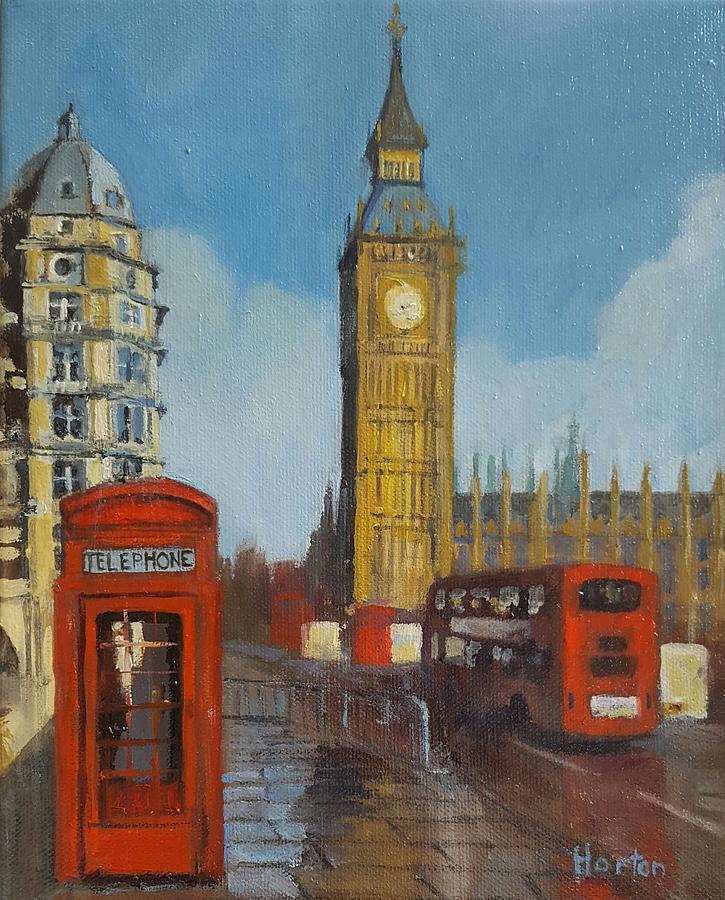 Big Ben Painting - Big Ben by Deborah Horton