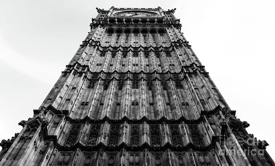 Big Ben London England Photograph - Big Ben Gothic Style by Lexa Harpell