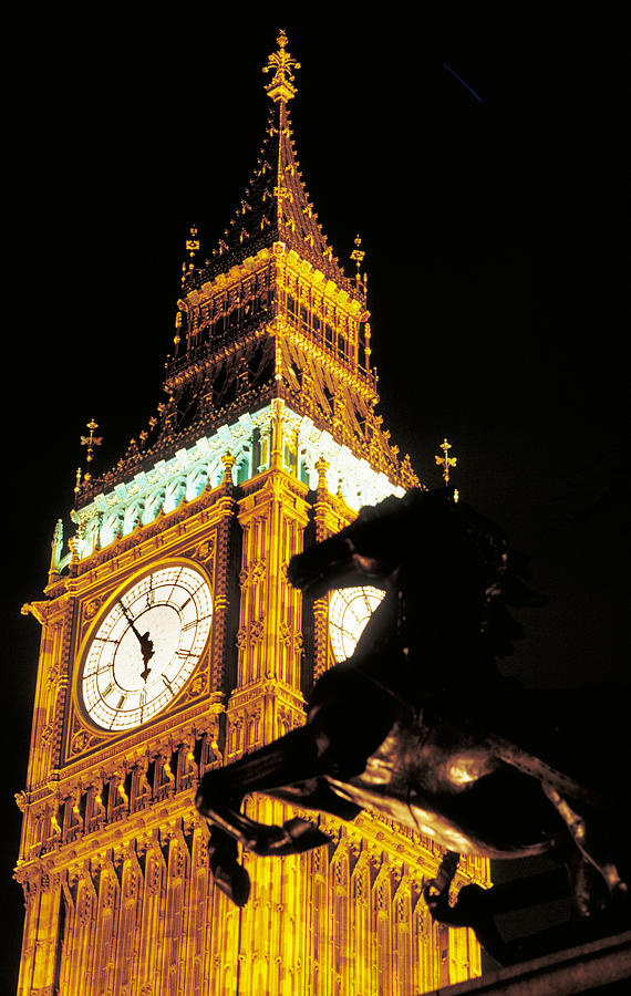 Big Ben In London Photograph
