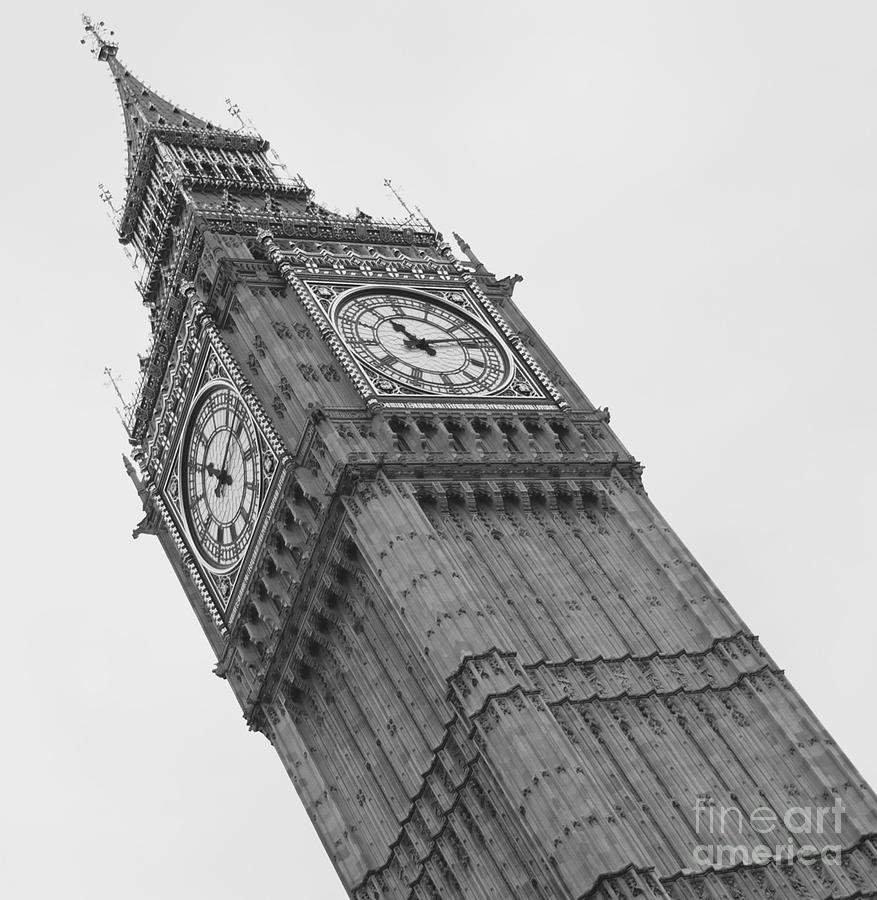 London Photograph - Big Ben by Louise Fahy