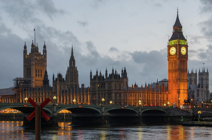 Big Ben - Clock Tower In London Photograph