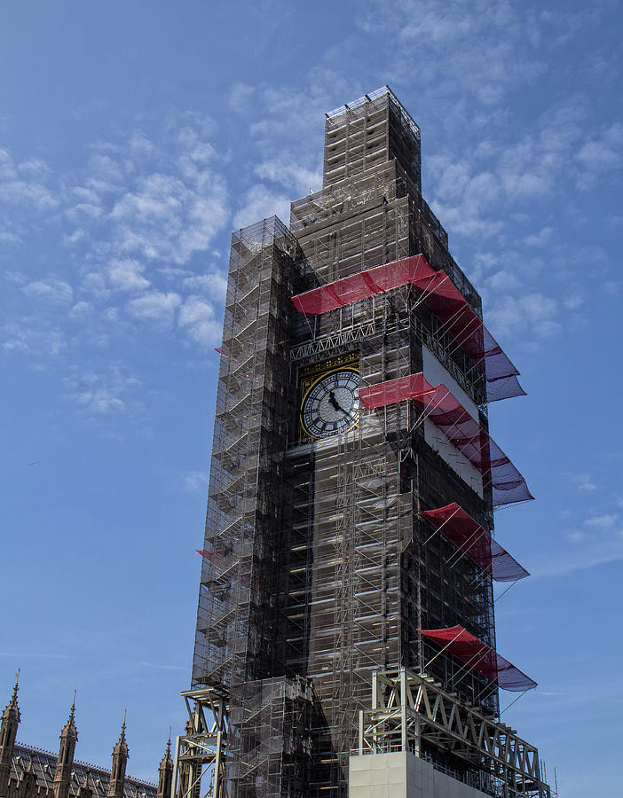 Big Ben Refurbishing Photograph by Robert Pilkington
