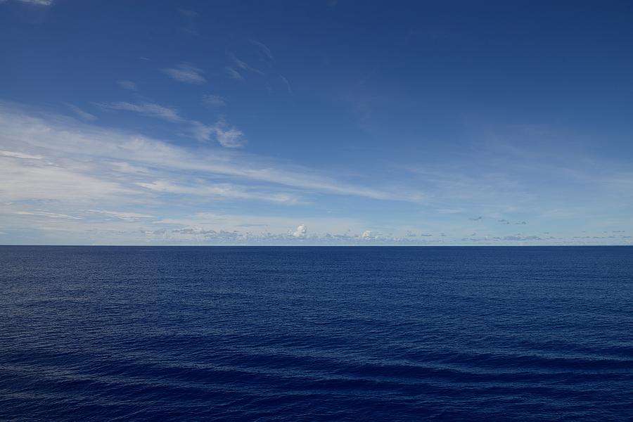 Big Blue Open Ocean Photograph by Michael Scott