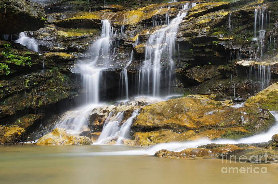 Big Bradley falls North Carolina Photograph by Chip Laughton - Fine Art ...