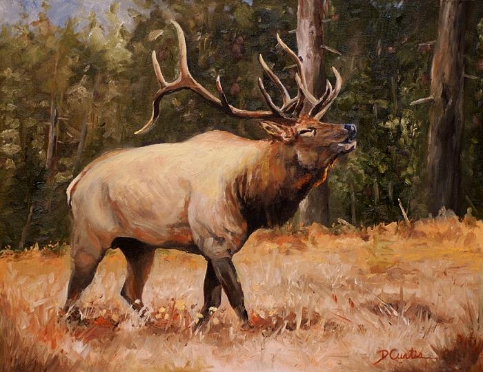 Big Bull Painting by Dustin Curtis | Fine Art America