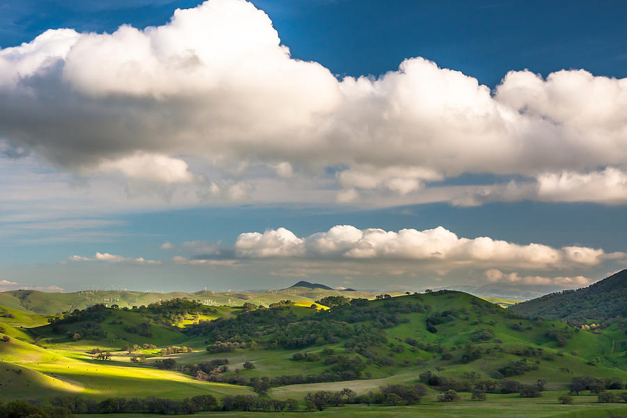 Big Clouds Over The Round Valley Photograph by Marc Crumpler