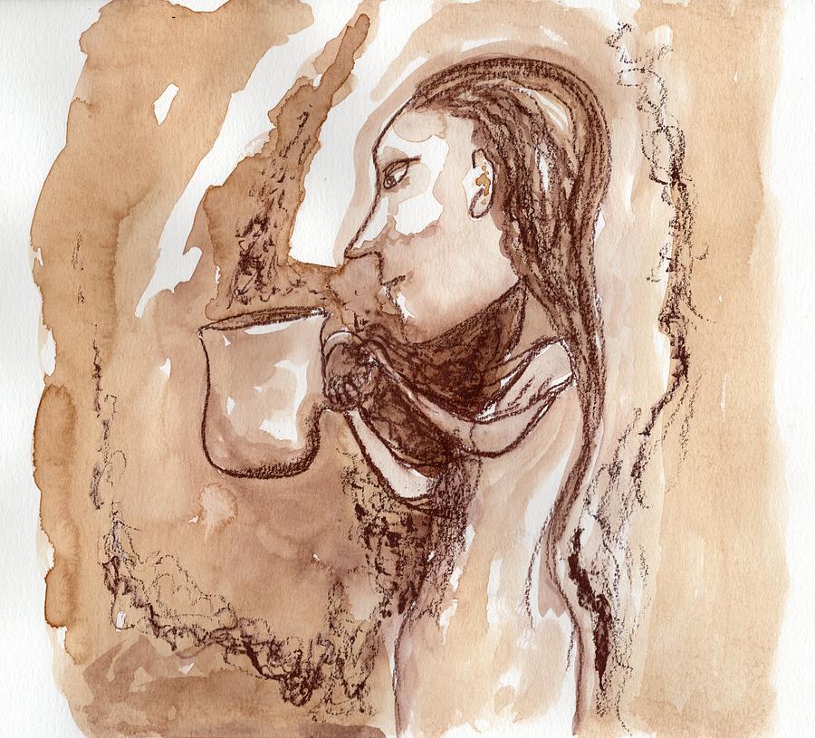 Big Coffee 2 Painting by Jim Taylor