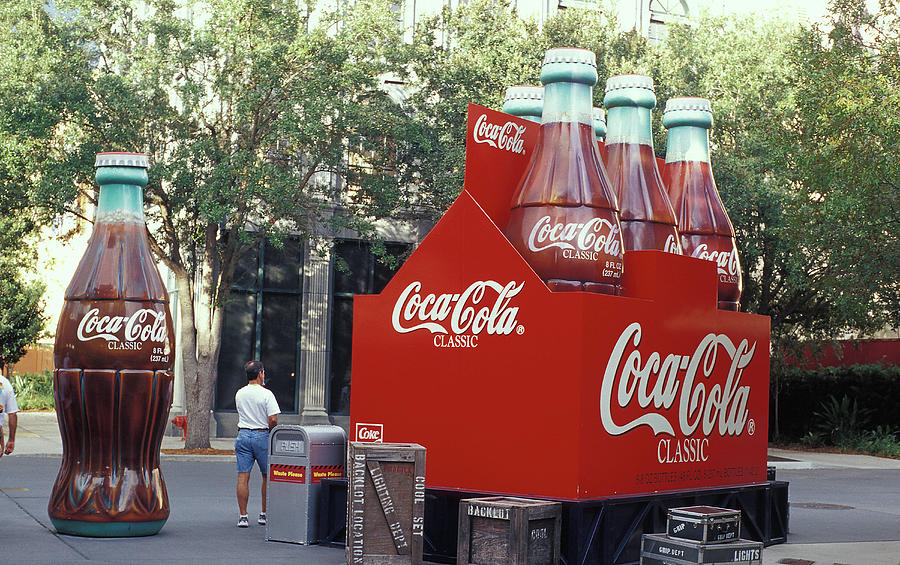 Big Cokes in Downtown Disney Photograph by Carl Purcell | Fine Art America