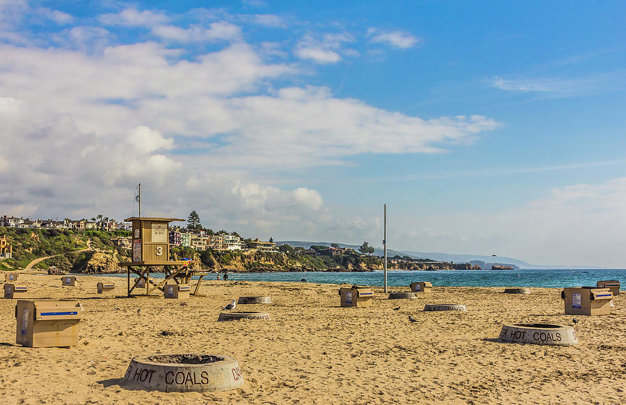 Newport Beach Digital Art - Big Corona Beach by Amer Khwaja