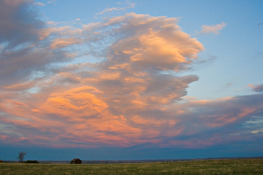 Big Country Sunset Sky Photograph