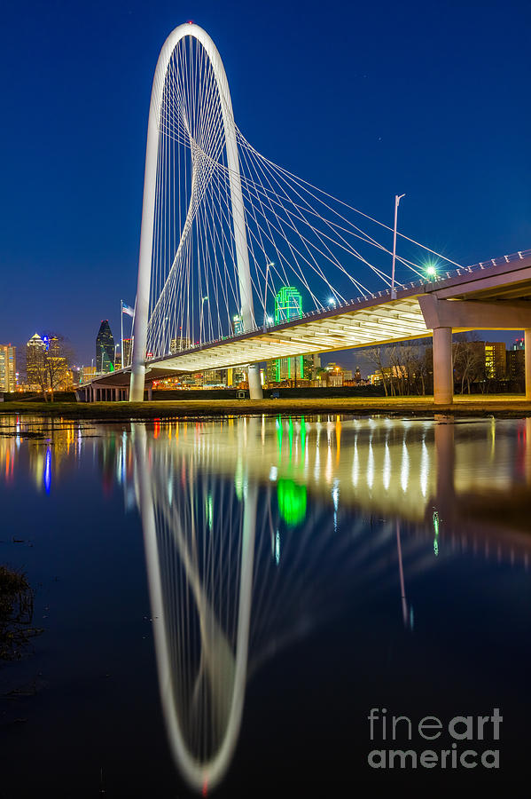 Dallas Photograph - Big D by Night by Inge Johnsson