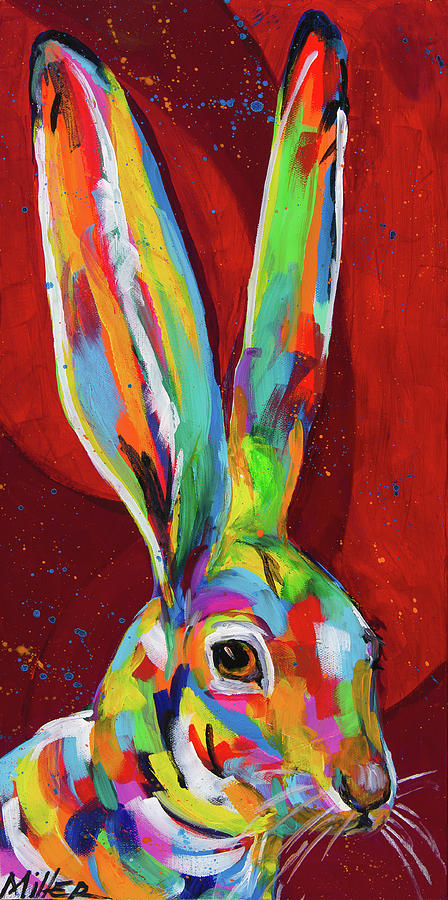Big Ears Painting by Tracy Miller