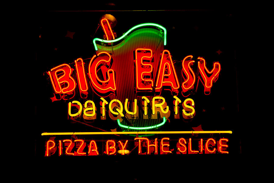 Big Easy Neon Photograph by Allan Morrison