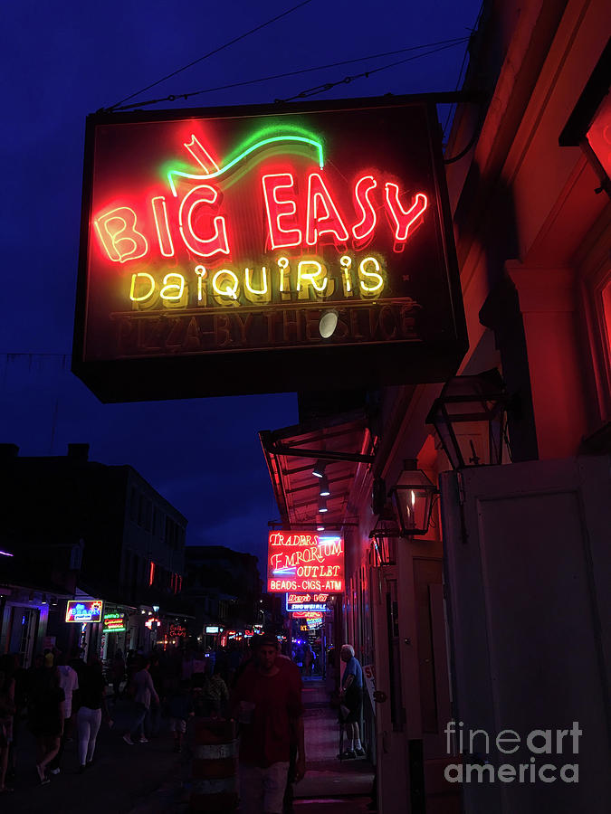 Big Easy Sign Photograph by Steven Spak