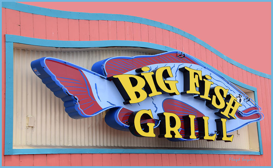 Big Fish Grill Painting by Floyd Snyder