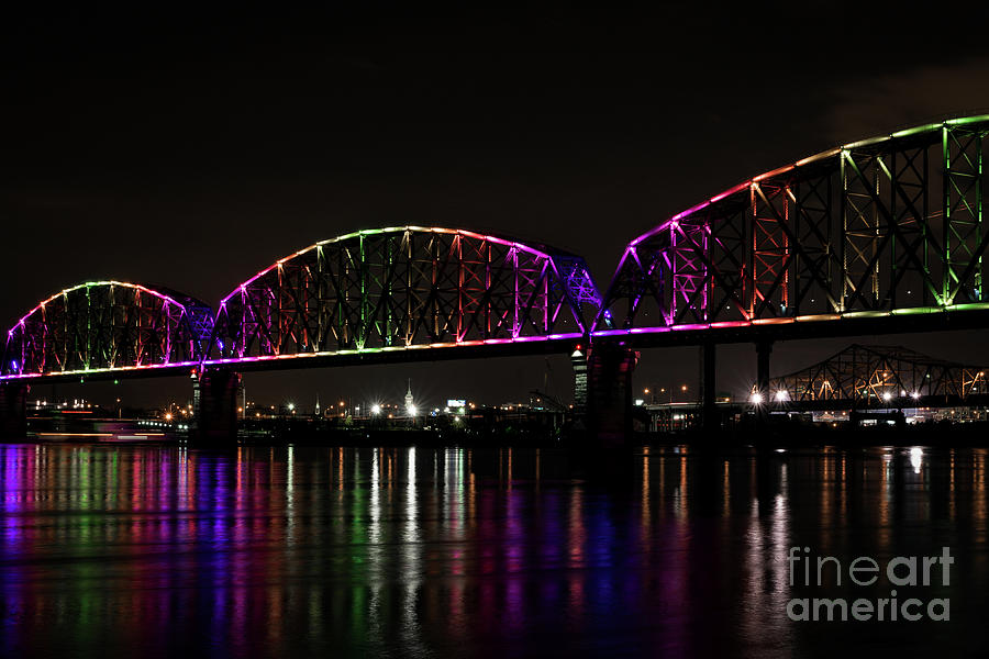 Big Four Bridge 2219 Photograph by Andrea Silies