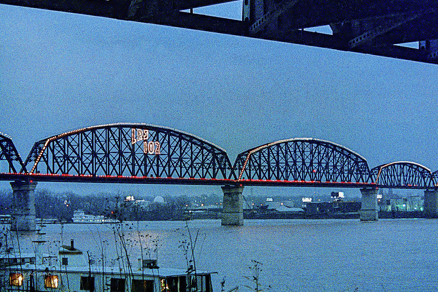 Big Four Bridge Photograph by Erich Grant