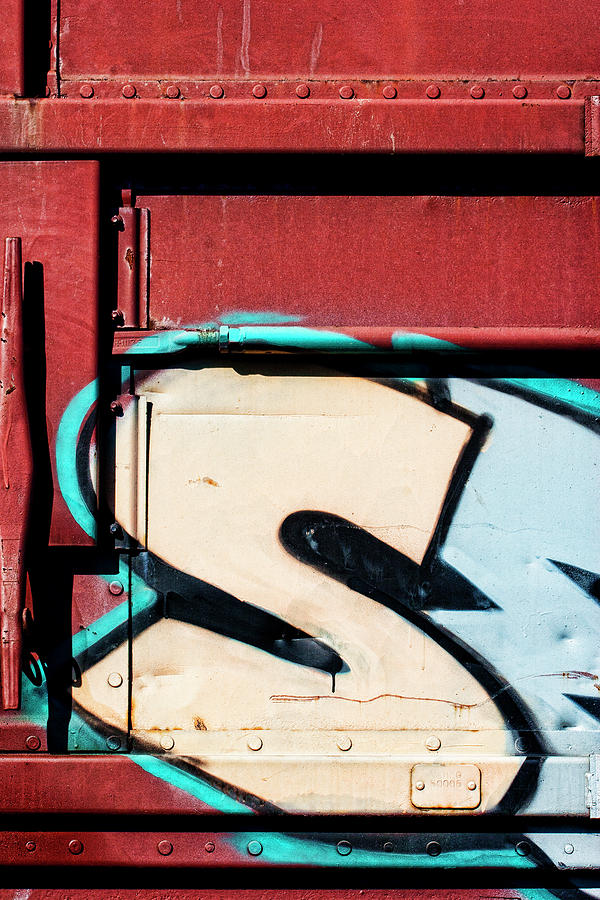 Big Graffiti Letter S Photograph by Carol Leigh