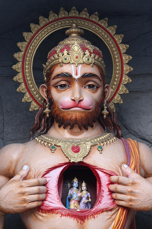 Big Hanuman Ji, Rishikesh Photograph by Jennifer Mazzucco
