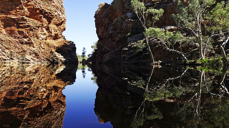 Australian Outback Big Hole 1 Photograph by Lawrence S Richardson Jr