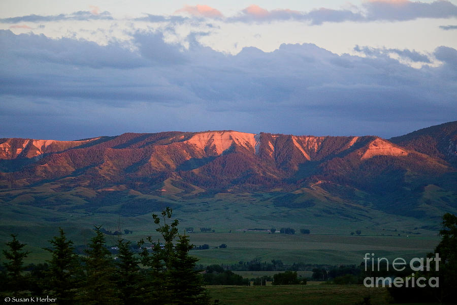 Big Horn Sunset Photograph by Susan Herber - Pixels