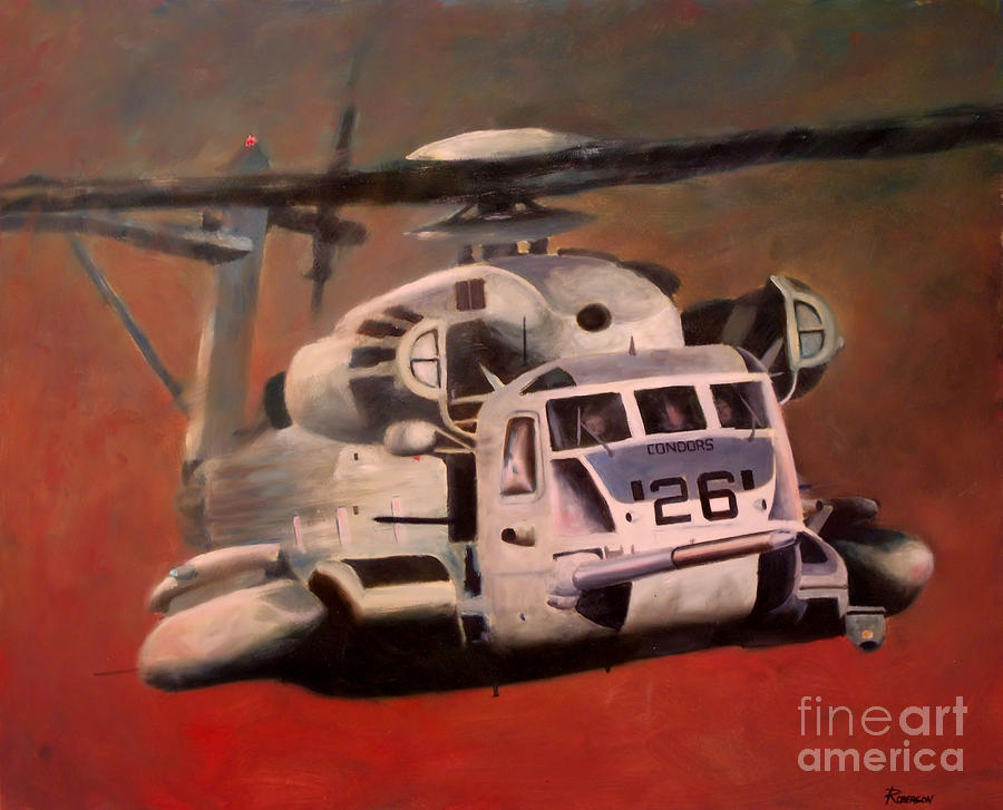 Condor Painting - Big Iron by Stephen Roberson
