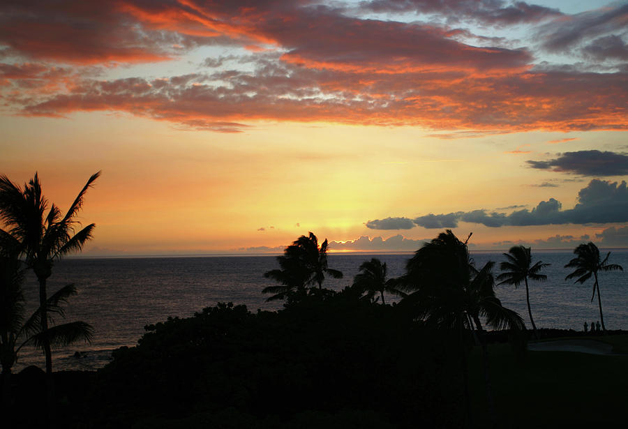 Big Island Sunset Photograph by Anthony Jones