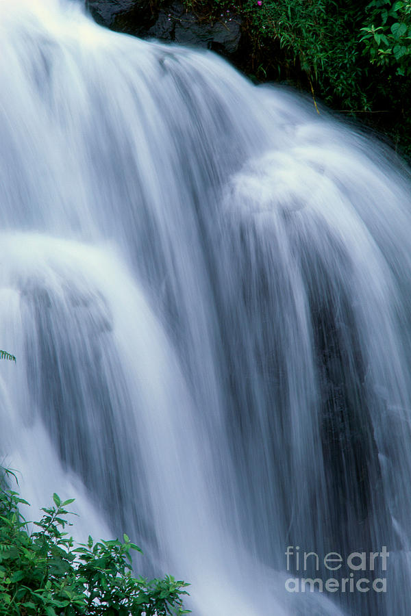 Cool Photograph - Big Island Waterfall by William Waterfall - Printscapes