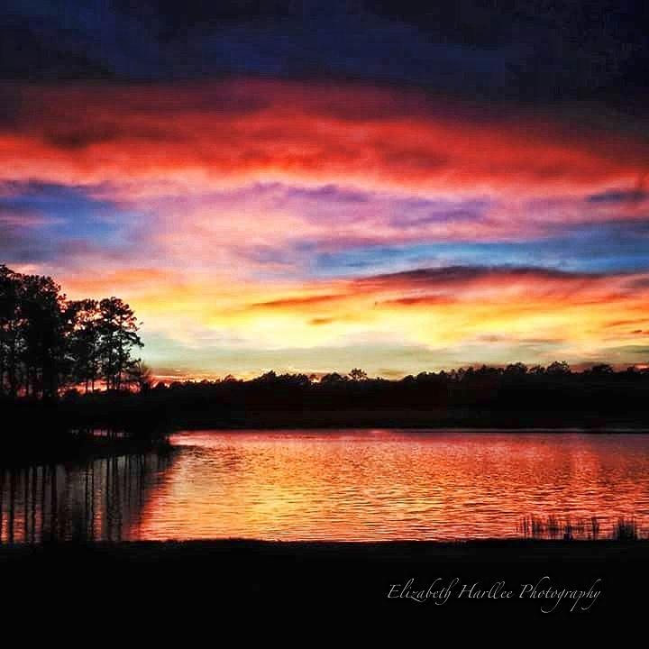 Big Lake Sunset Photograph by Elizabeth Harllee