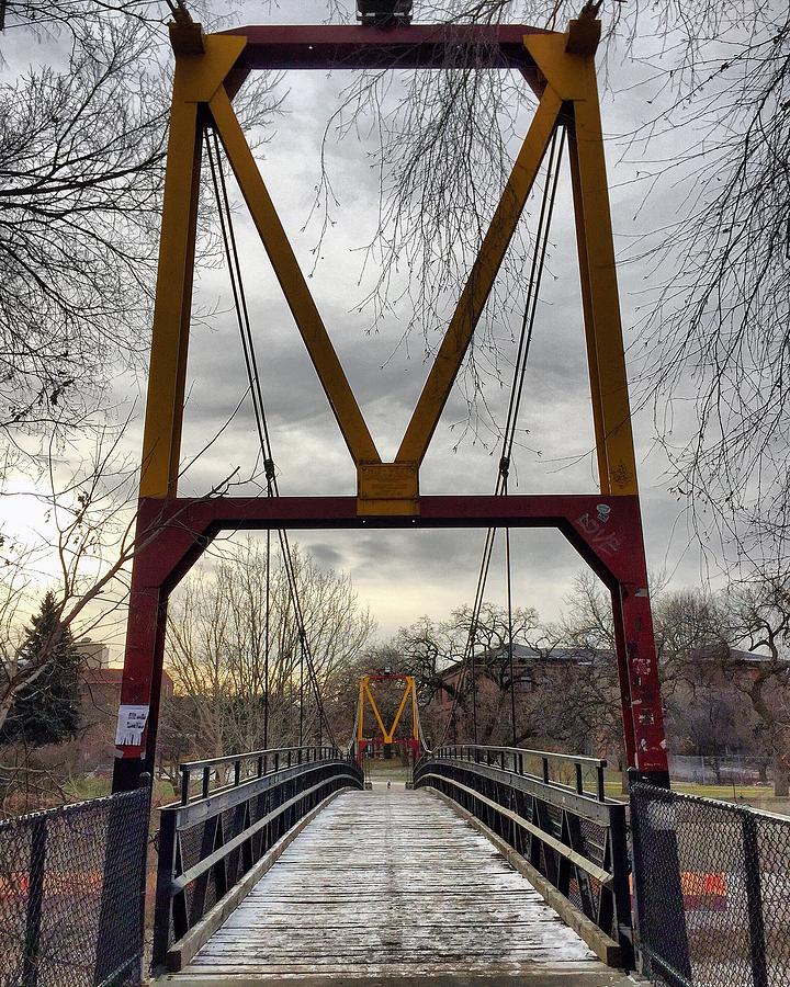 Big M Bridge Photograph by Tom Gort