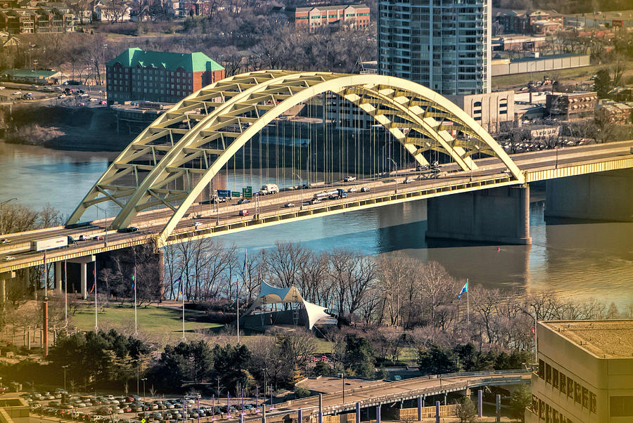 big mac bridge photograph by phyllis taylor