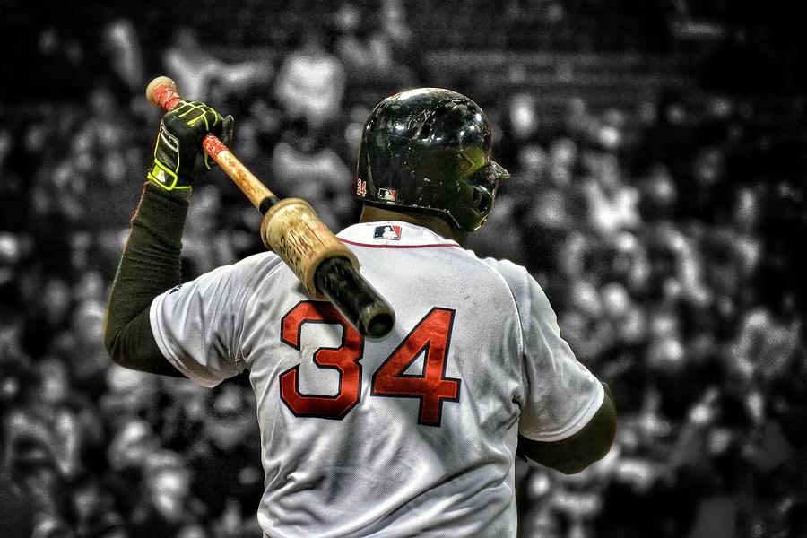 Big Papi on deck Photograph by SoxyGal Photography - Fine Art America