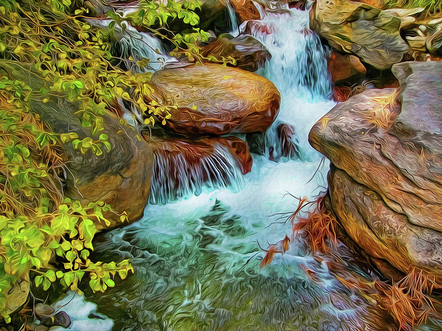 Big Pine Creek by Frank Lee Hawkins Big Pine Creek by Frank Lee Hawkins