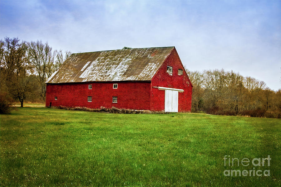  Big Red Barn Photograph by Elizabeth Dow