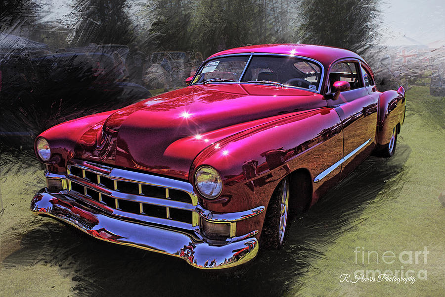 Big Red Caddy Photograph by Randy Harris