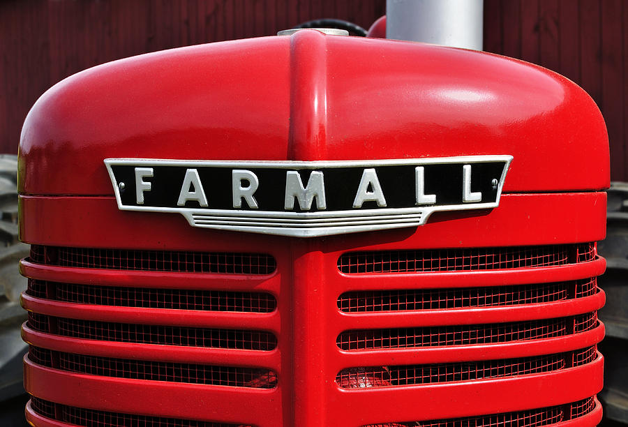 Big Red Farmall Photograph by Luke Moore