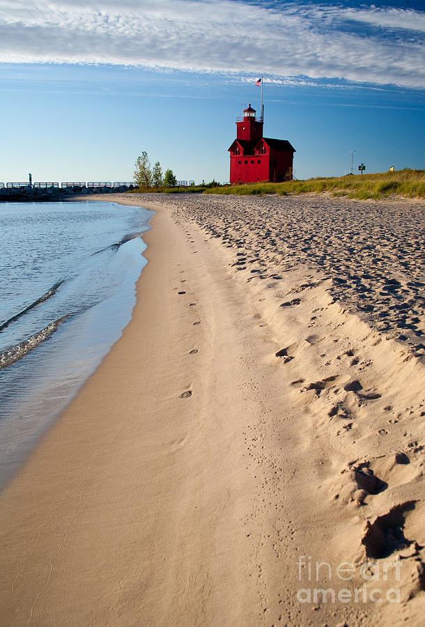 Beach Photograph - Big Red by Mark Braun Beach Photograph - Big Red by Mark Braun