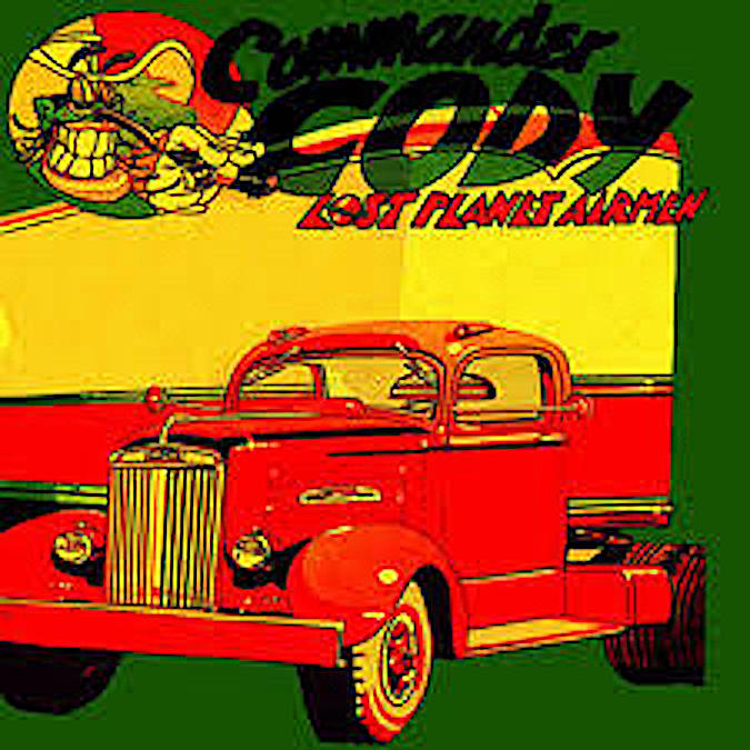 Big Red Truck Digital Art by Commander Cody Big Red Truck Digital Art by Commander Cody