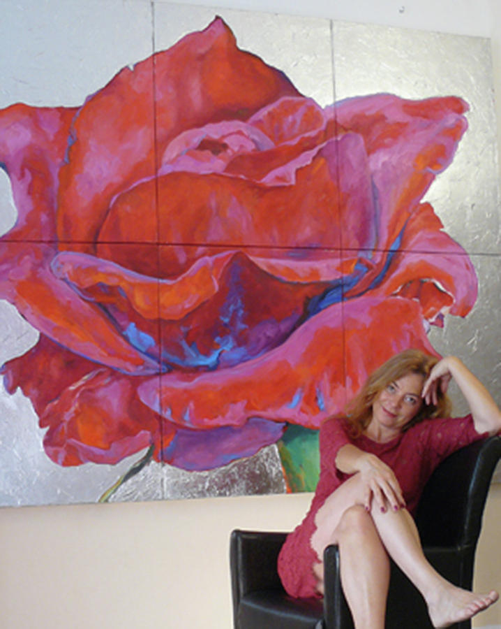 Big Rose and Me by Eva Konya Big Rose and Me by Eva Konya