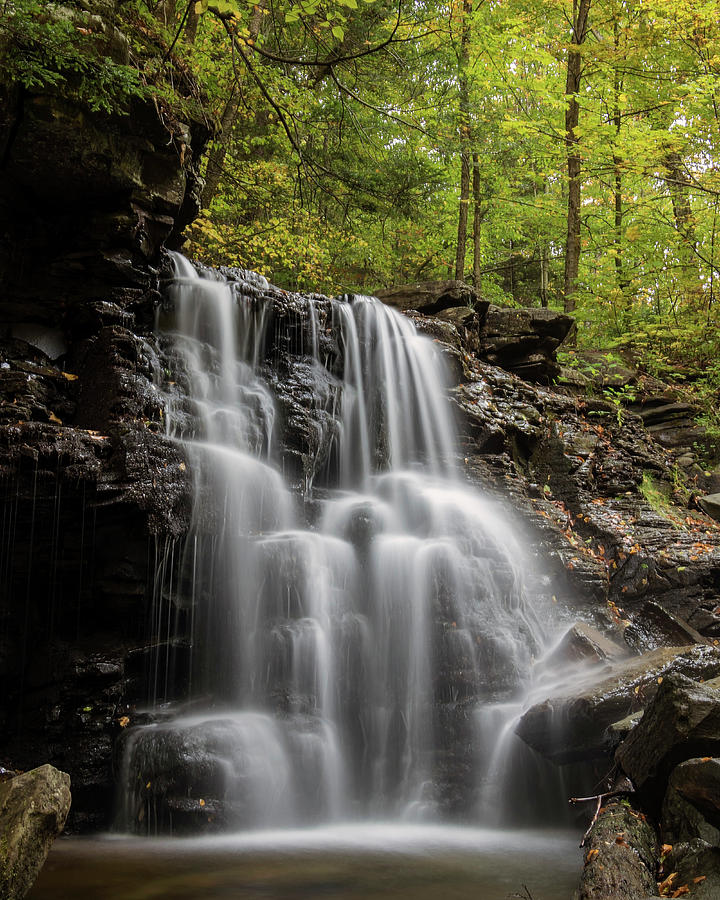 Big Run Falls Photograph by Rusty Glessner | Fine Art America